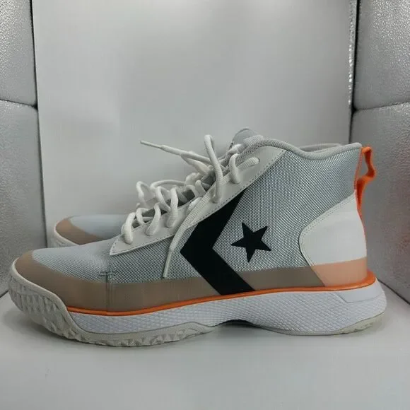 Converse Star Series Shoes Mens Size 12 Tinker Hatfield High Top Sneakers Gray